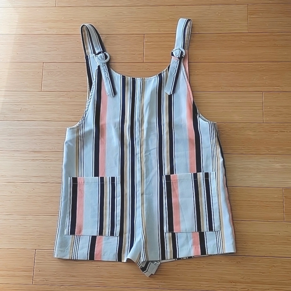 Forever 21 striped romper